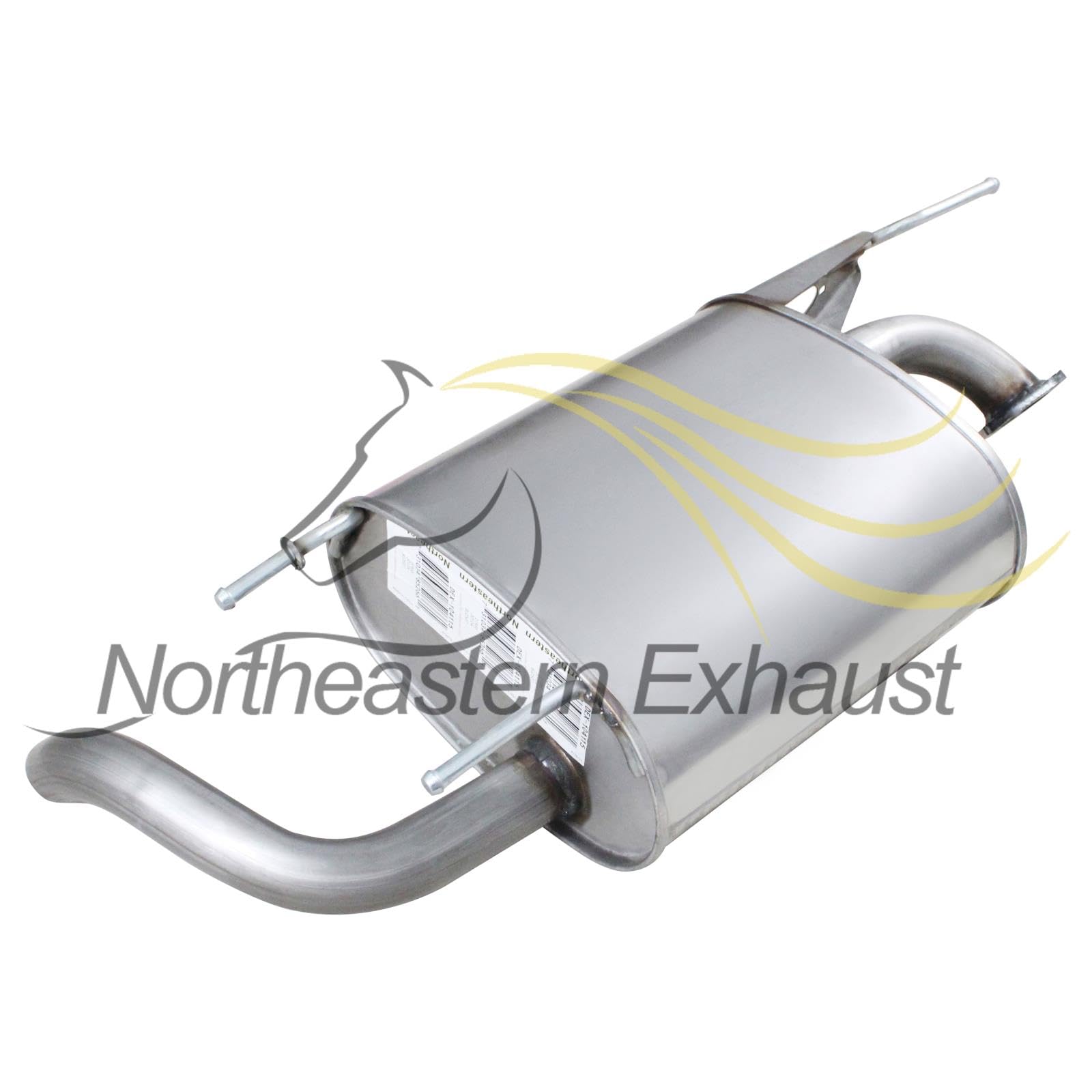 Northeastern Exhaust Stainless Steel System Kit For 1999-2004 Ford Mustang 3.8L - Includes Pipes & Muffler
