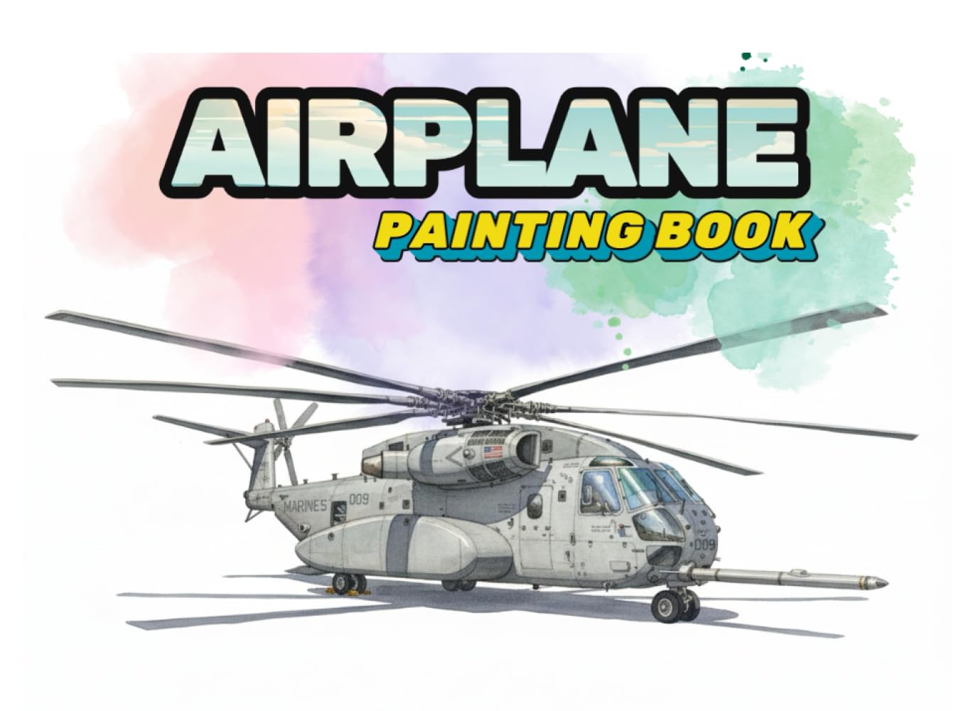 Aircraft Big Coloring Book: Realistic Airplanes, Jet Fighters, Helicopters & More! A Must-Have for Aviation Fans Ages 10+: Airplane Coloring Book for Kids: 50 Fun and Exciting Plane Coloring Pages