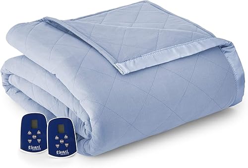 Miniatura 2 de Thermee Cobija eléctrica de micro franela abedul