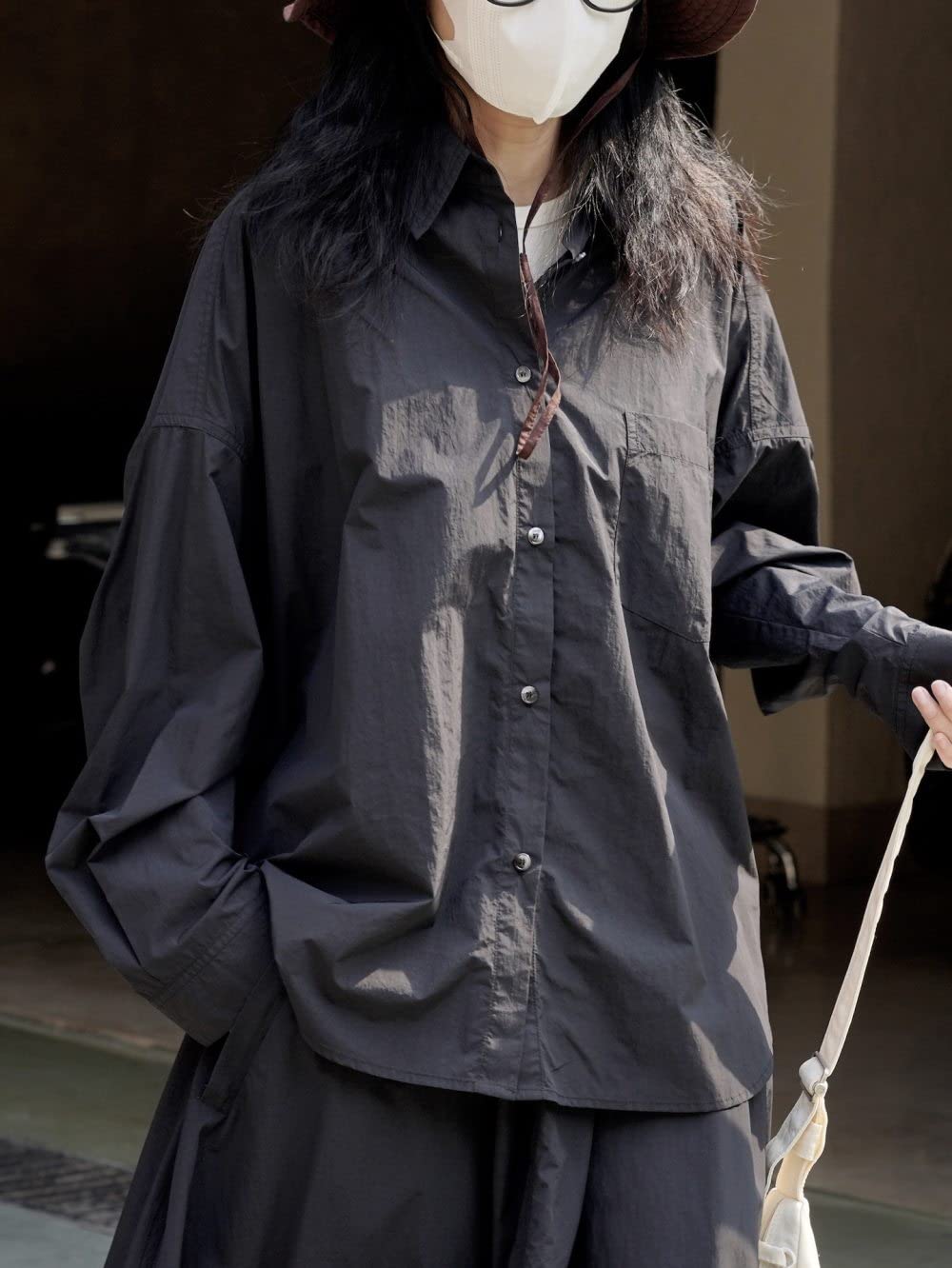 Tops Für Damen,Damen-Leinenbluse, Übergroß, Für Den Sommer, Klassische Passform, Outdoor-Shirt, Langarm-Shirts, V-Ausschnitt, Tops, Elegante Bluse, T-Shirt-Jacke, Lockere Bluse, Tunika, Sweatshirt-T