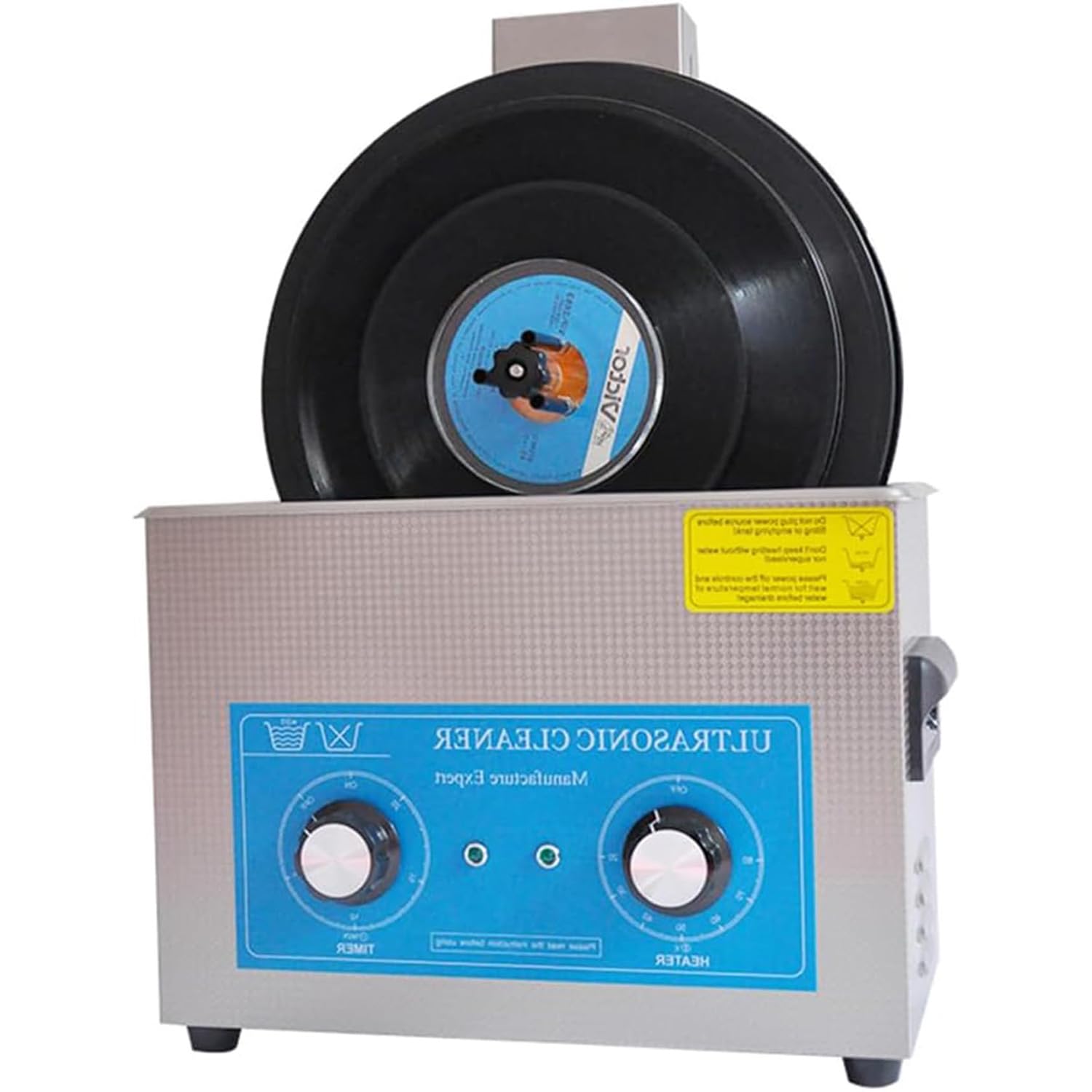 Nettoyeur de disques vinyles à ultrasons portable pour sublimer vos séances d'écoute
