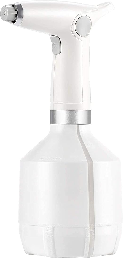 Amazon ジョウロ 霧吹き 電動式 噴霧器 スプレー霧吹き 全自動じょうろ 散水用具 園芸 農薬散布 掃除 電池内蔵 便利 家庭用 充電式オートスプレー オート ミスト日本語説明書付 白 じょうろ