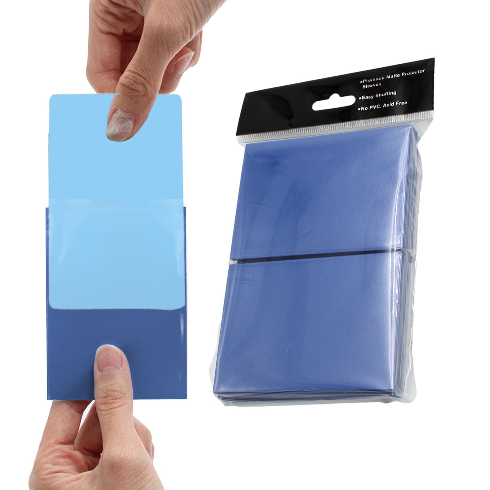 25 Buste Per Carte In PVC Trasparente Buste Per Carte Da Gioco - Foto 5