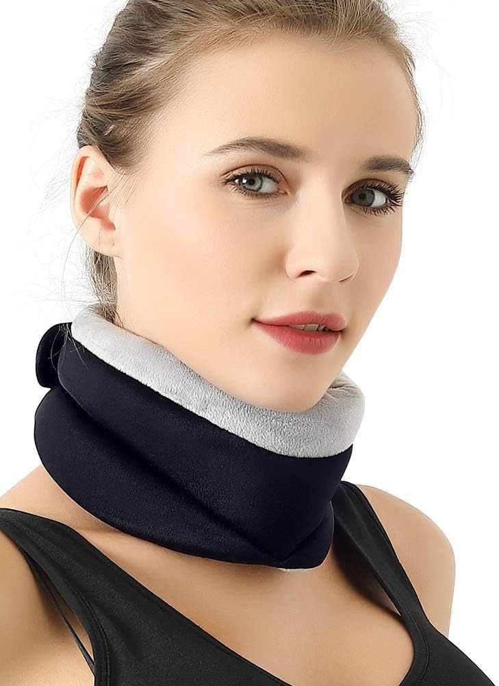 Neck Brace, Adjustable Soft Cervical Collar, Neck Pain relief and Support for Treating