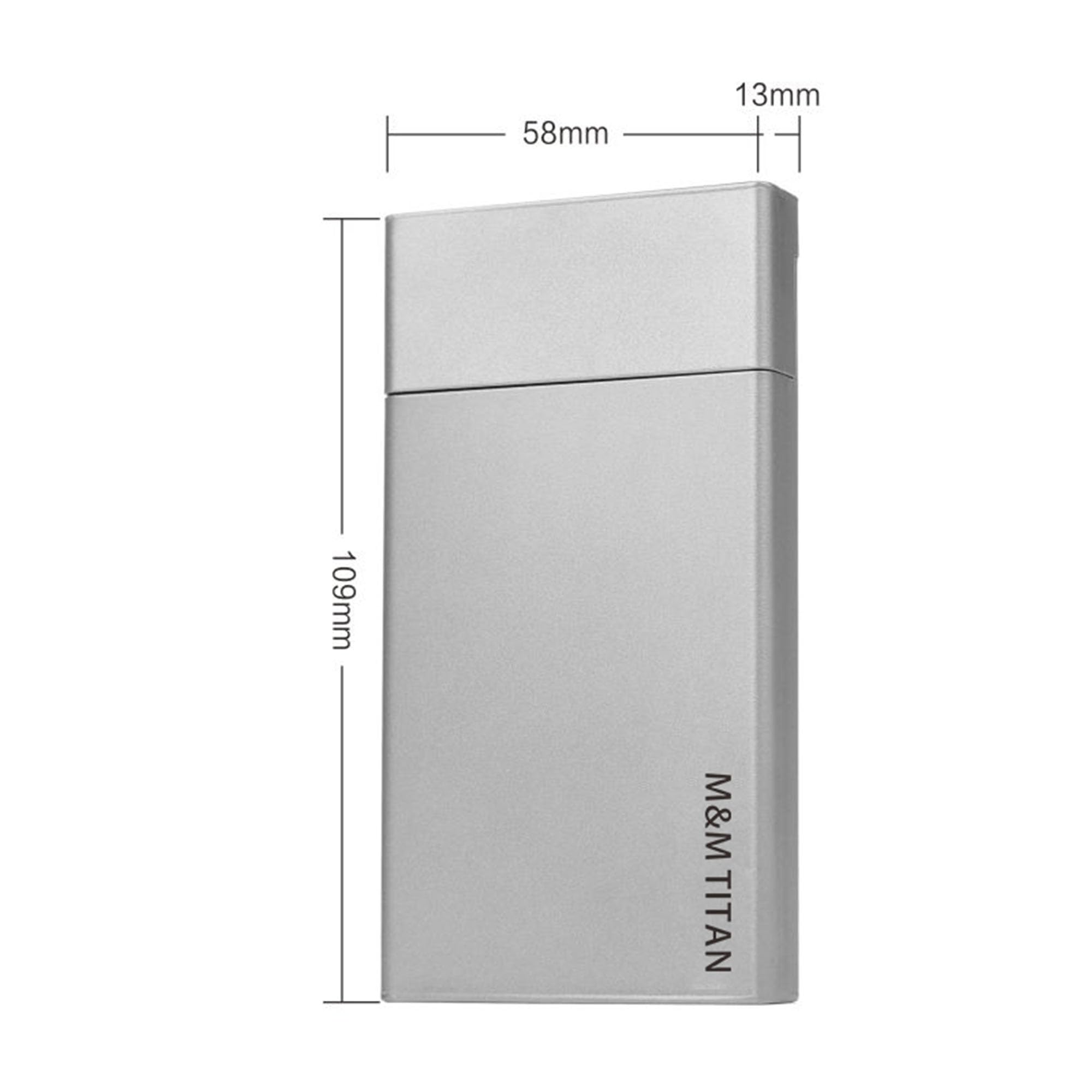 titanium cigarette Amazon.com: Cigarette Case (20 Capacities) Titanium Cigarette Cigar  Protective Cover Box Anti-Collision Splash Proof Cigarette Hard Box Holder  : Health & Household