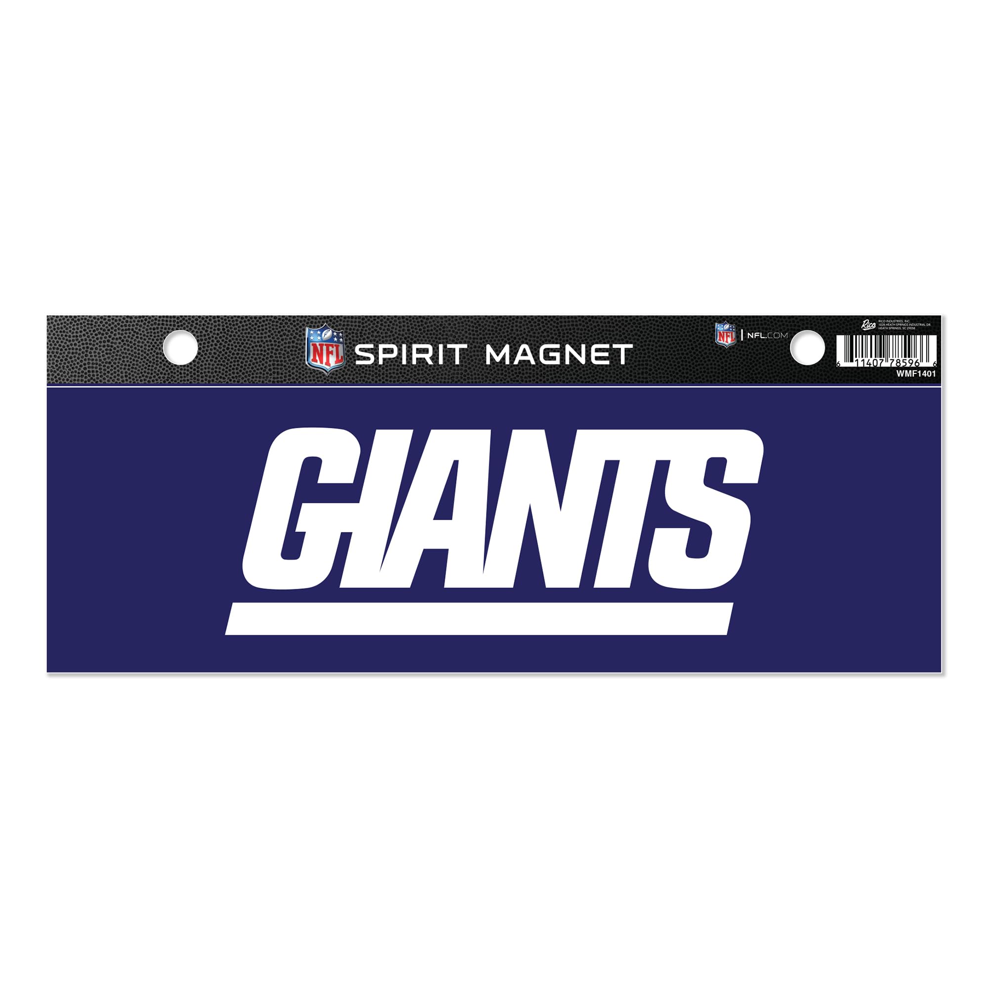 Aimant NFL New York Giants aimanté pour voiture et réfrigérateur de cuisine