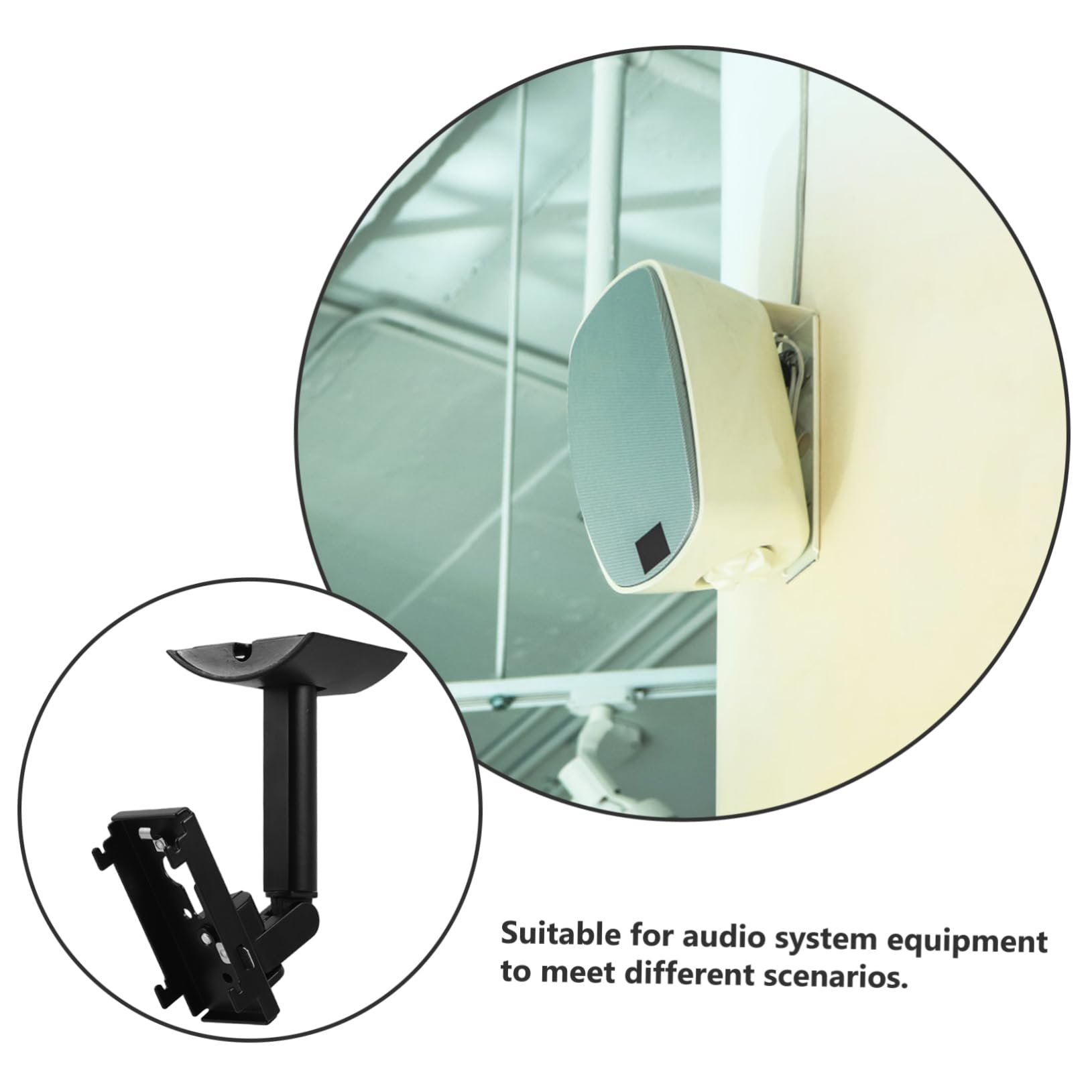 POPETPOP Soporte de Pared para Altavoz Ajustable para Montar Pared Compatible con Bose para Sonido Envolvente Techos