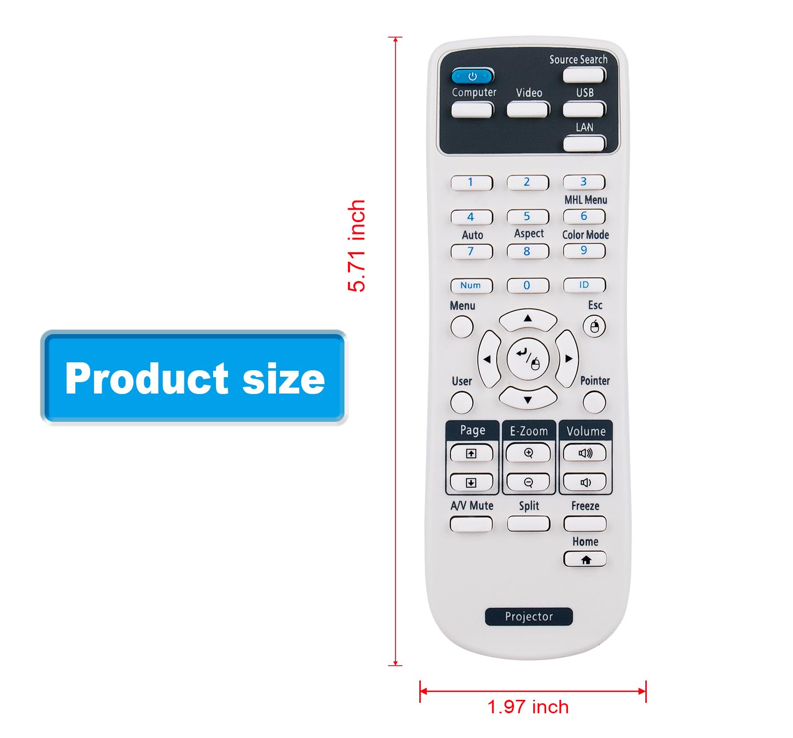Amazon.com: Remote Control Replacement Compatible with Epson Amazon.com: Remote Control Replacement Compatible with Epson