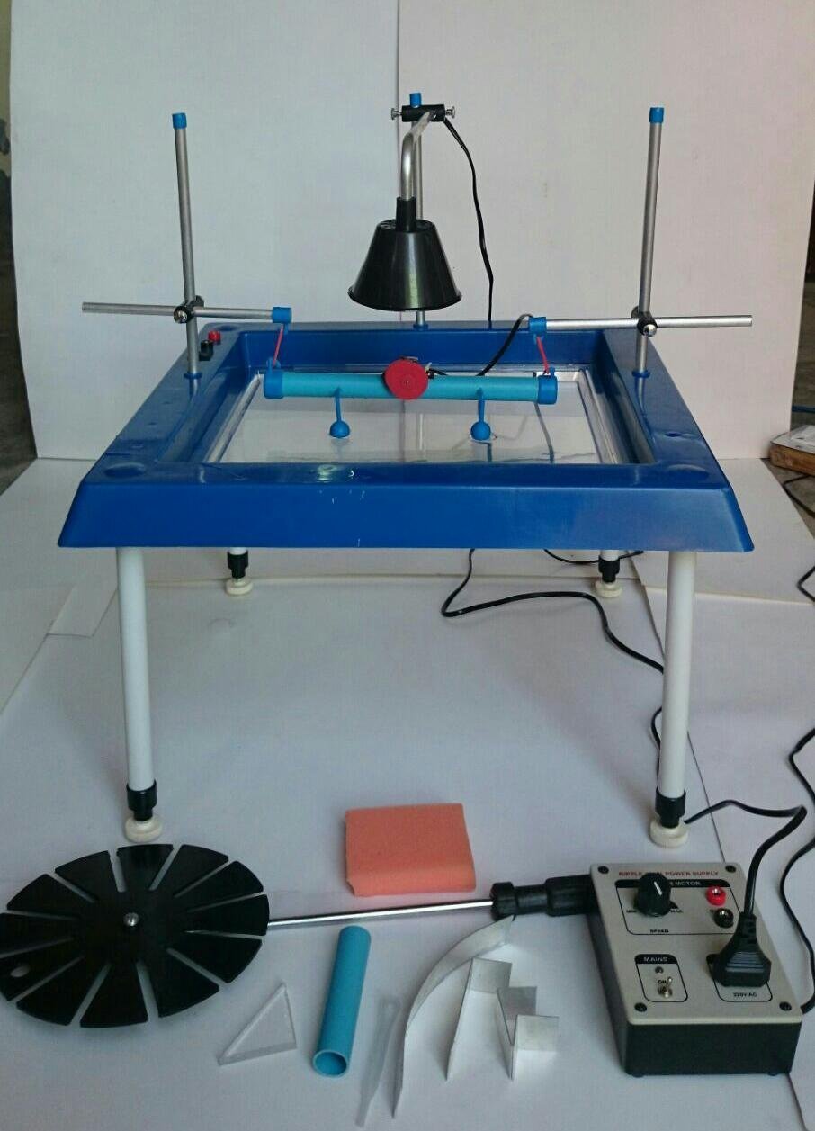 Advanced Ripple Tank Lab Physics Educational Complete with all accessories and Instruction Manual