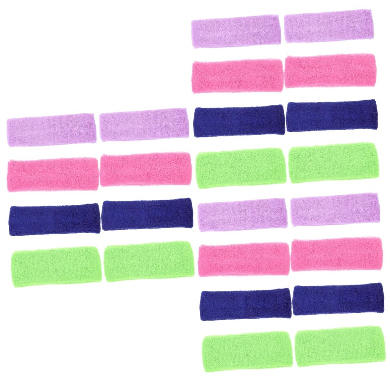TOYANDONA Banda De Cabello Portátil Deportes Absorber Seda para Diadilla Yoga Diadema De Sudor Bandas De Sudor Banda De Sudor Portátil Hilo De Poliester