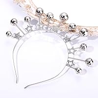 Vista 112 de HEIDKRUEGER Diademas para el día de San Valentín con diamantes de imitación con purpurina y corazón para el cabello, accesorios para el día de San
