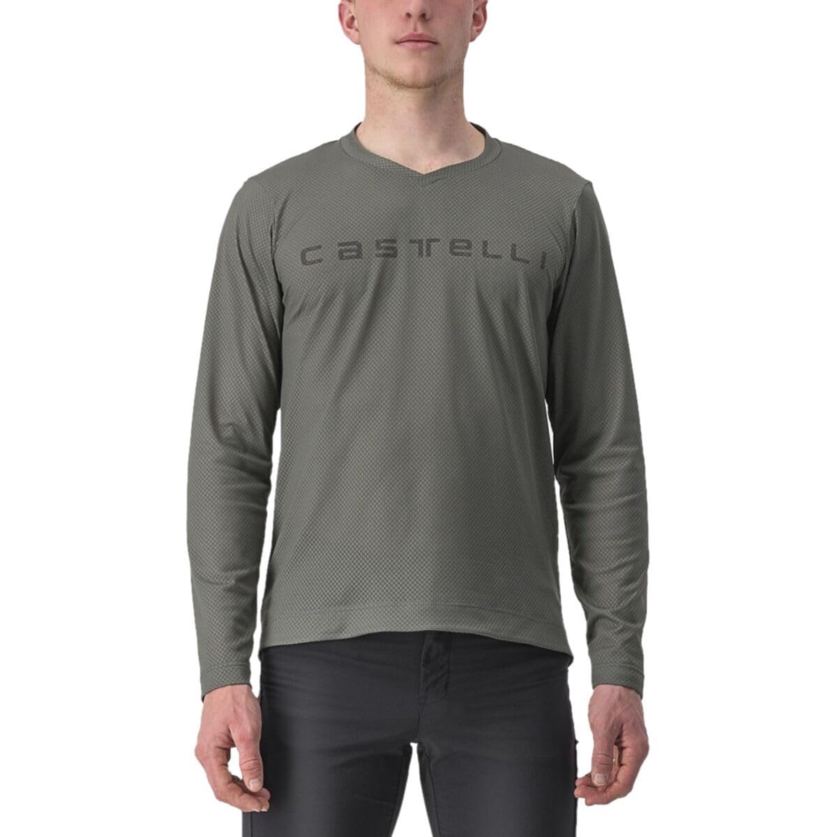 CASTELLI Trail Tech LS Tee 2 T-Shirt Uomo (Pacco da 1)