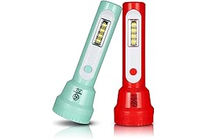 Rechargeable Kids Mickey Flashlight for Night Exploration