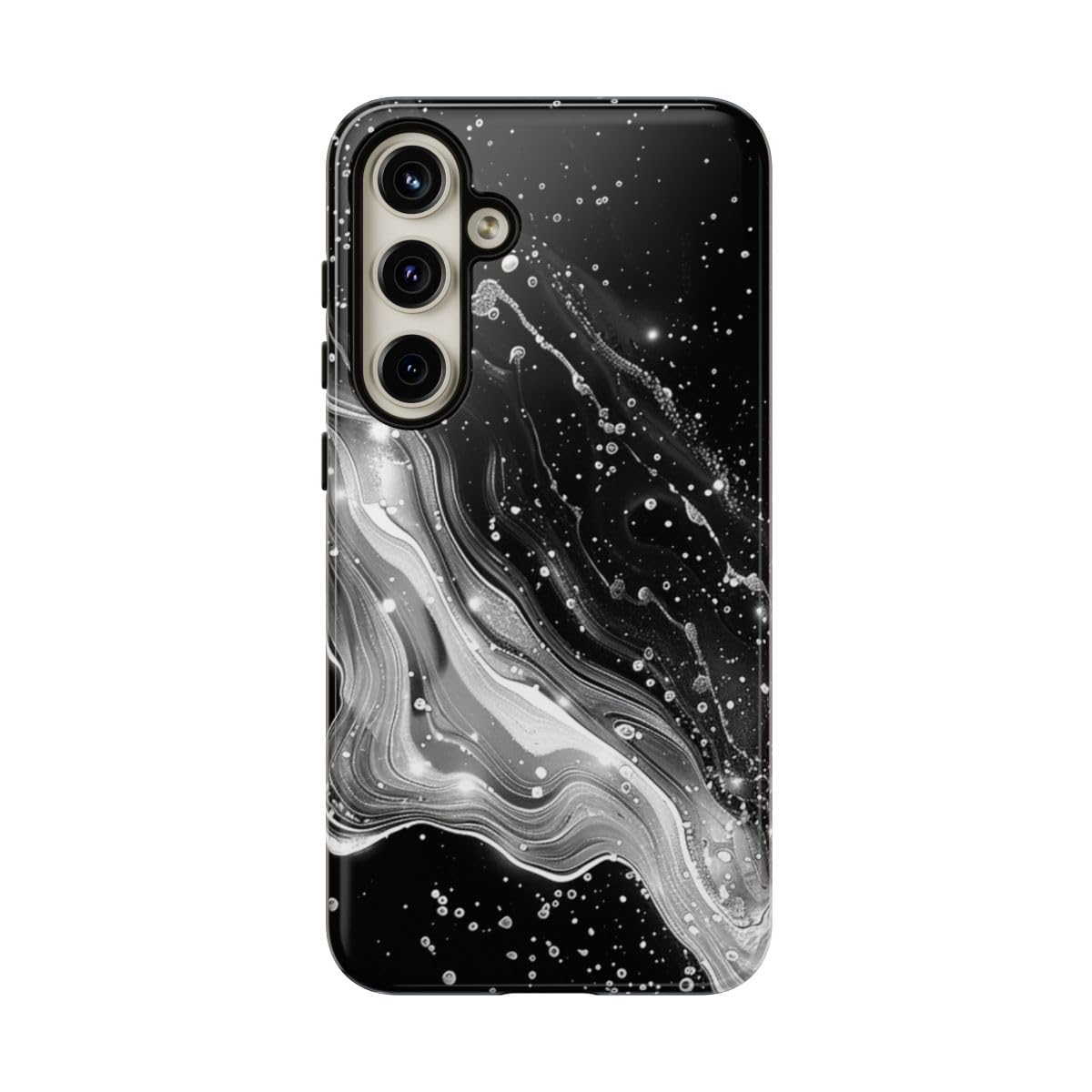 Coque rigide Samsung S24 Plus motif galaxie finition premium