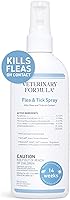 Veterinary Formula Flea & Tick Spray for Dogs 8oz - Kills Fleas Ticks on Contact, Prevents Eggs & Larvae Up to 14 Weeks