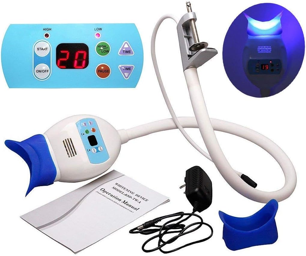 Dental Teeth Whitening Bleaching Light Lamp Accelerator Holding on Table LED Teeth Whitening Machine