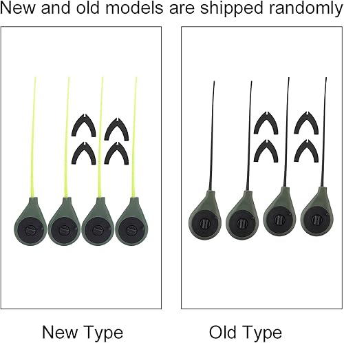 Miniatura 9 de Juego de 4 cañas de pescar en hielo, kit portátil de caña de pescar con puntas de caña, ultraligero, resistente y robusto, estabilidad en invierno