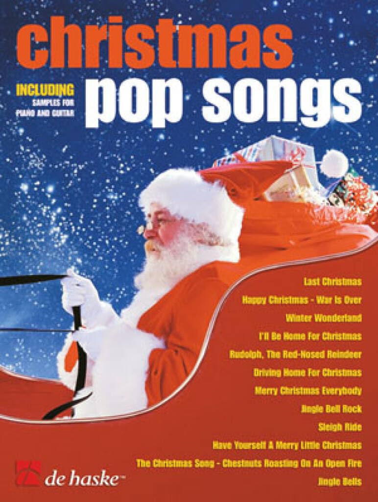 Christmas Pop Songs. Piano, Vocal And Guitar.