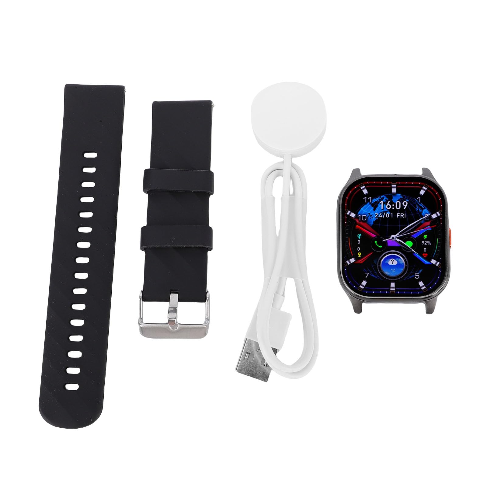 Ejoyous Smart Bluetooth Uhr, 2,04 Zoll IP68 Wasserdicht