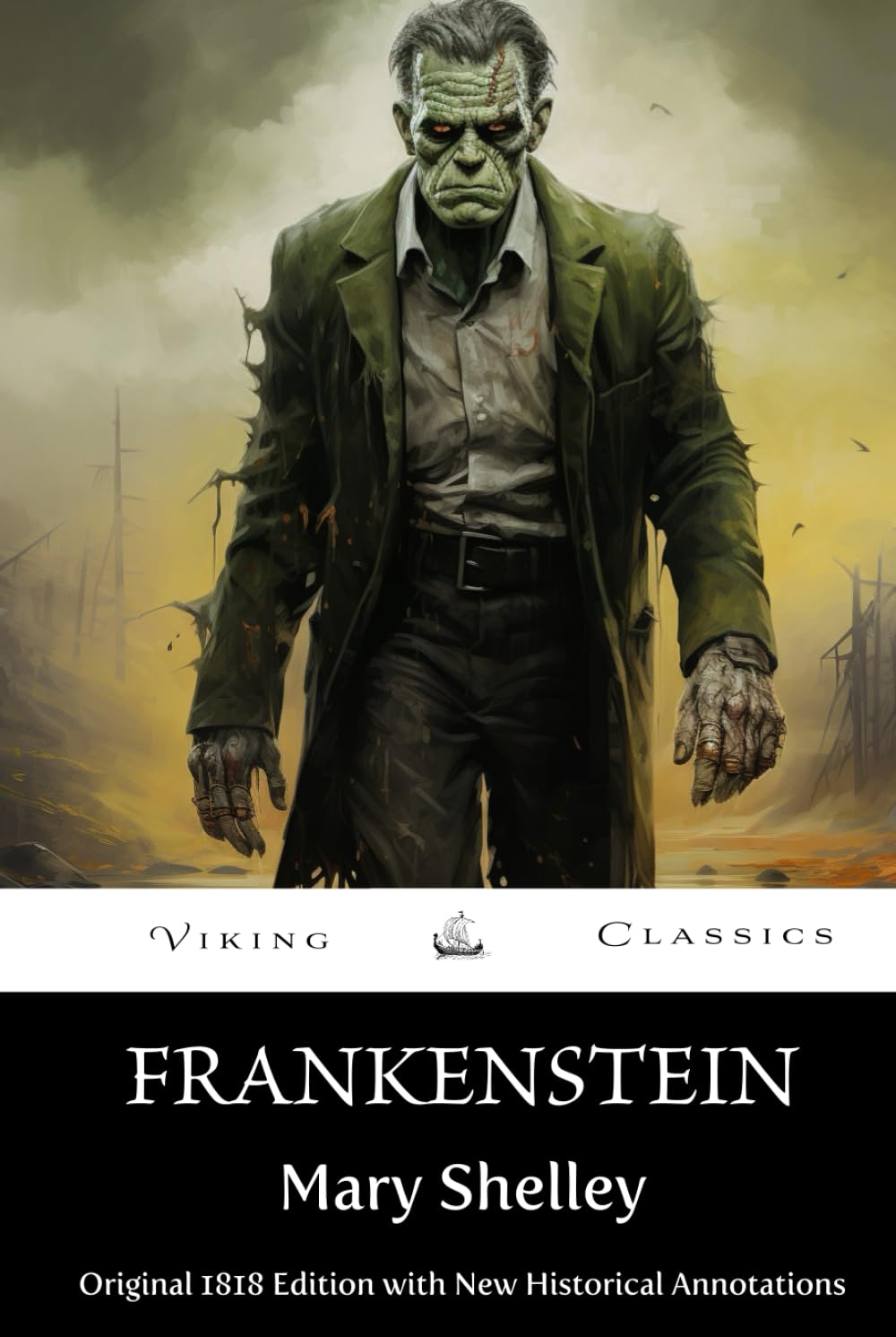 Frankenstein (Annotated): The Original 1818 Edition with New Historical Annotations