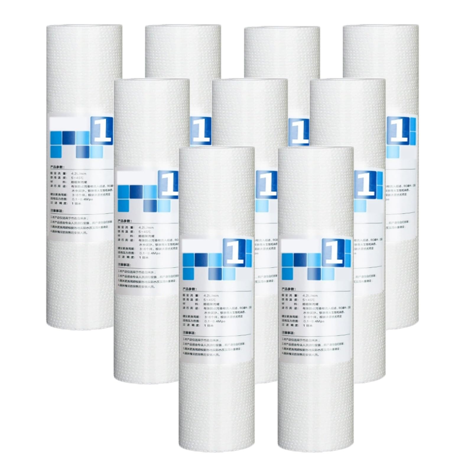Cartouche osmose inverse 1 micron sédiment universelle pack de 9