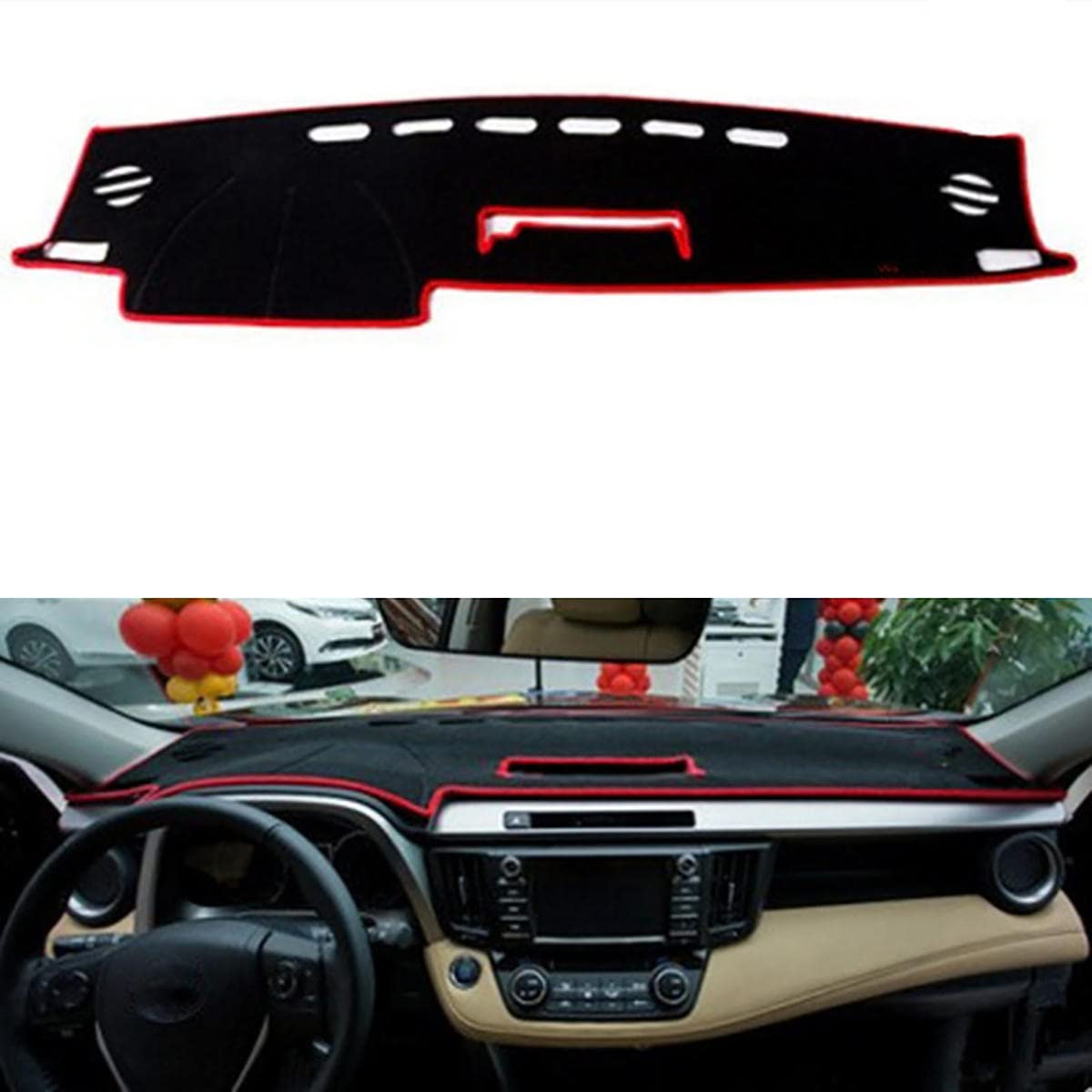Alfombrilla para Toyota RAV4 Acabado Premium Protector Salpicadero Interior 7