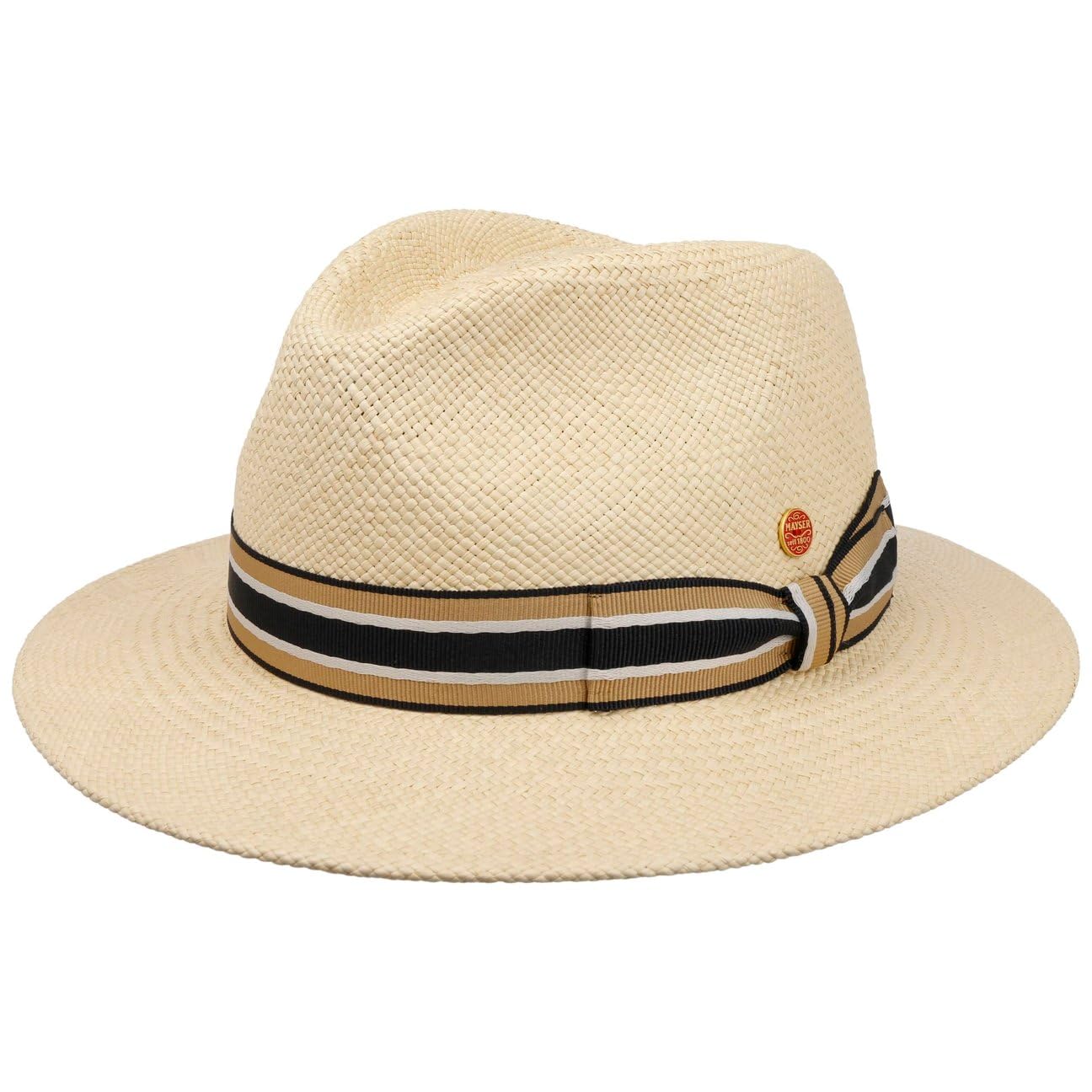 Mayser Women's Nature Mathis Panama Straw Sun Hat Uv Protection Manufactured In The Eu Unisex Spring Summer