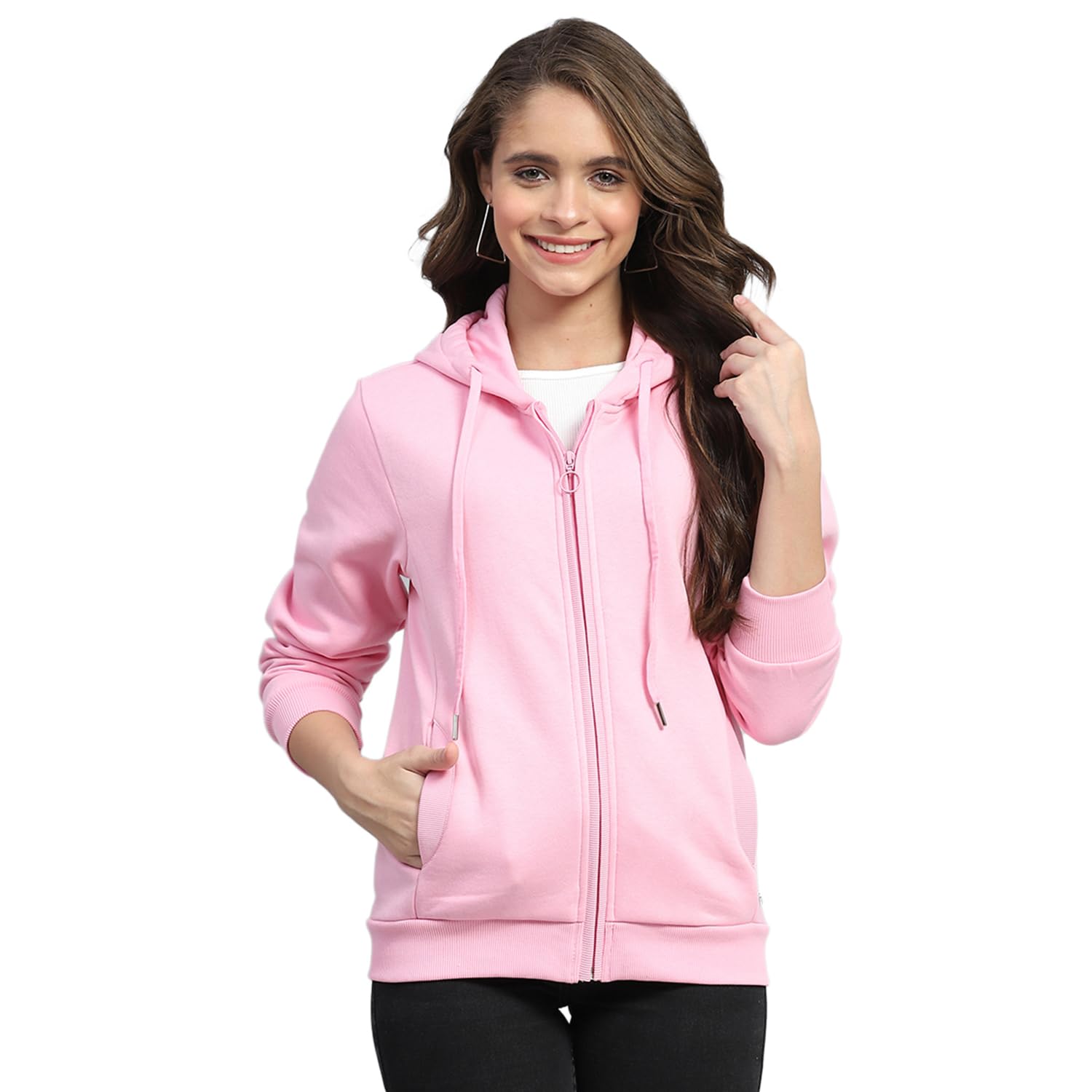 monte carlo Womens Solid Hooded Neck Full Sleeve Sweatshirt (22408555)-picture-32