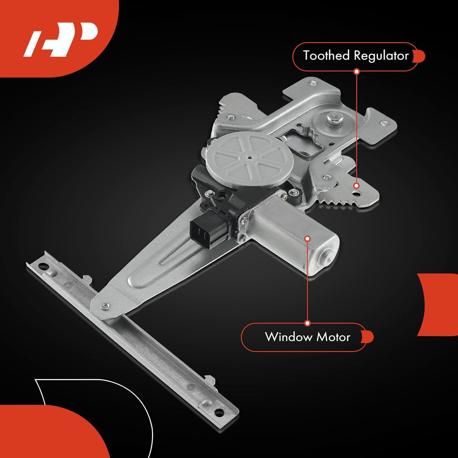 A-Premium Power Window Regulator with Motor Compatible with Mitsubishi Lancer 2008 2009 2010 2011 2012 Rear Right