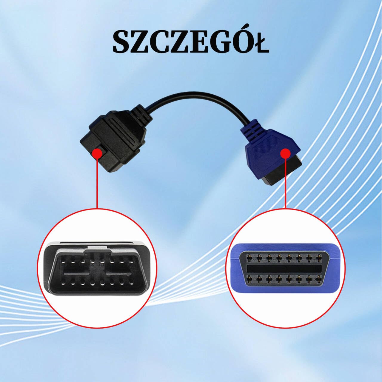 Multi Scan OBD2 ECU Adattatore Diagnostic Cavo Fit for FiatECUscan Multi Scan,compatibile con la Fiat/Jeep/Chrysler/Dodge/Lancia Vehicles,MultiECUScan Work with ELM327 FT232RL Scan Tools