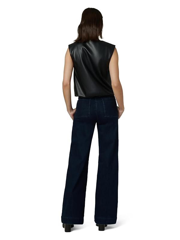 Joe's Jeans Women's The Mason High Rise Wide Leg Denim Trouser, Rinse, 26 by Joe's - Image 7