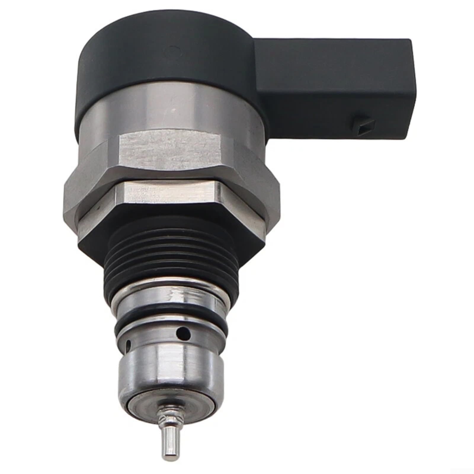 Schienendruckregelventil für Skoda für PASSAT für A3 2.0 3.0, Kraftstoffdruckregler 0281006074 0281006075 057130764AB 057130764AA, Schwarz Kunststoff Autoteil