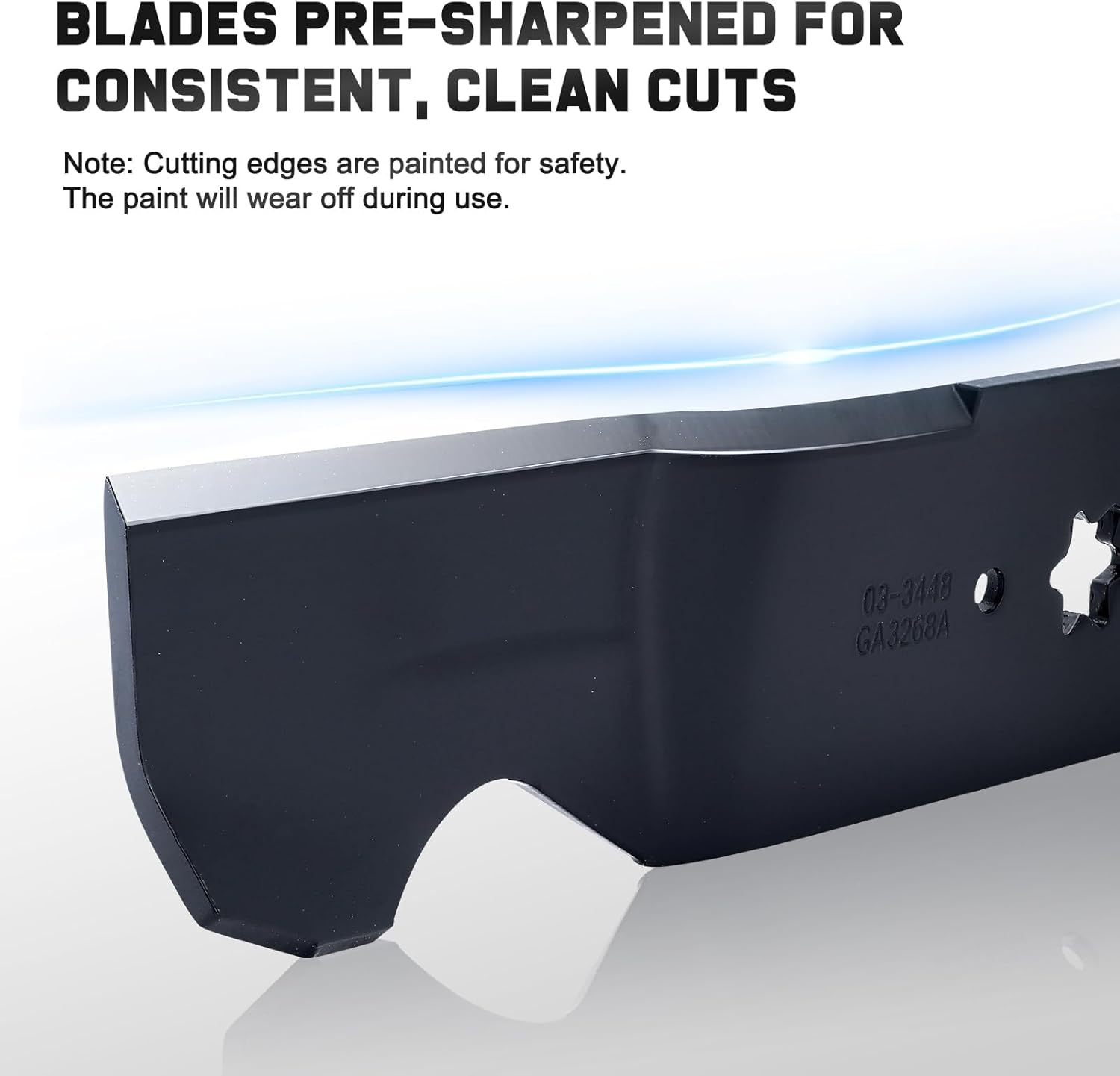 942-0677B Mulching Mower Blades for MTD Cub Cadet 942-0677A 742-0677B 742-0677A 742-0677 942-0677 RZT54 GT1554 GTX1054 RZT-S54 54 inch Deck Lawn Mower