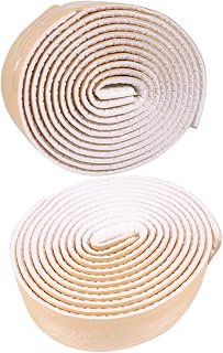 2pcs Self-Adhesive Wall Sticker Waist Line Border Trim PE Material for Home Bedroom Living Room Easy Peel and Stick Decorative Wall Edge Strips in Pearl White