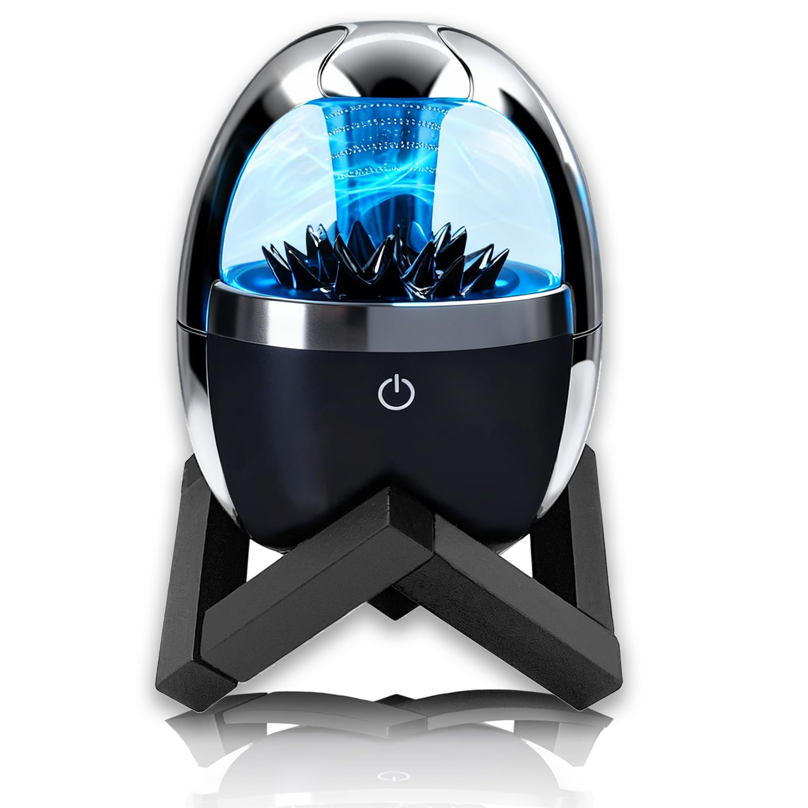 Altoparlante Bluetooth a Ferrofluido Danzante – Music Mate con Visualizzatore Audio, Luci LED, Display di Ferrofluido Venom, Giocattolo da Scrivania per Ufficio/Studio/Scienza, Regalo Tecnologico