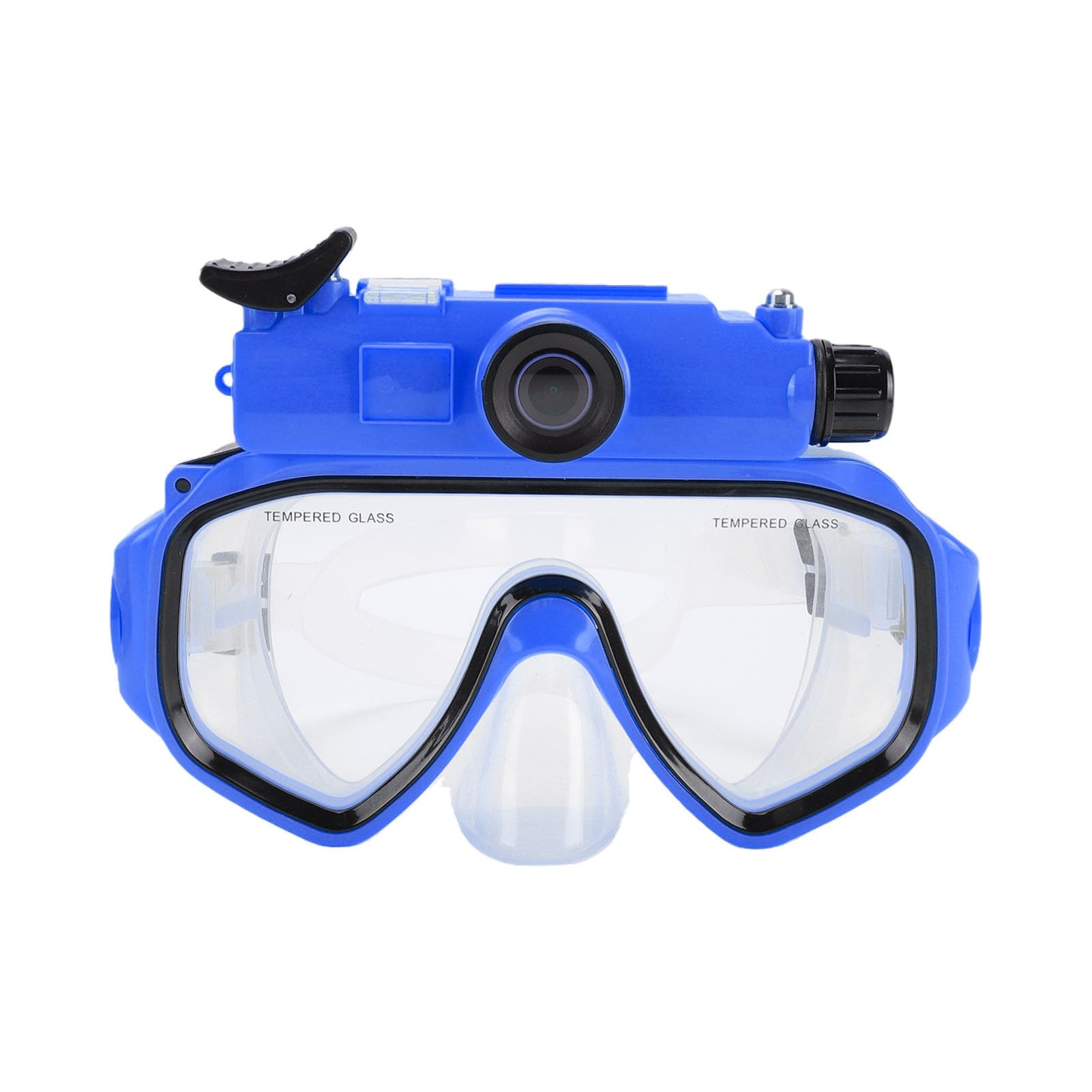 Gafas de Buceo con Cámara 2K para Nadar y Hacer Snorkel | Resistente Al Agua hasta 15 M, Gran Angular de 100°, Estabilización EIS, Fotografía de 50 MP, Transferencia WiFi Mediante