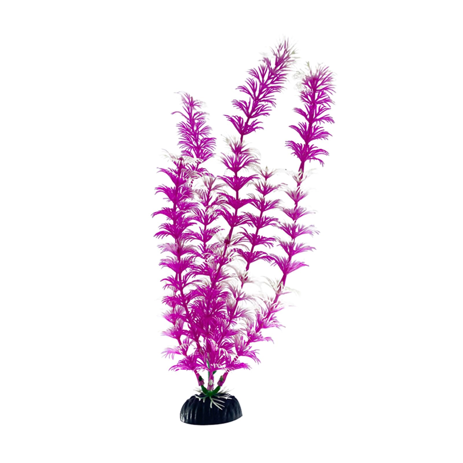 Nucelit 10 PCS Aquarium Decors Plant Ornaments Green Aquatic PlantTank Landscaping Green Artificial Leaves Hiding Aquarium Decorations Fishtank Accessories