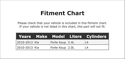 Miniatura 2 de Junta de termostato refrigerante del motor compatible con Kia Forte Koup 2010 2011 2012 2013 PC-649093