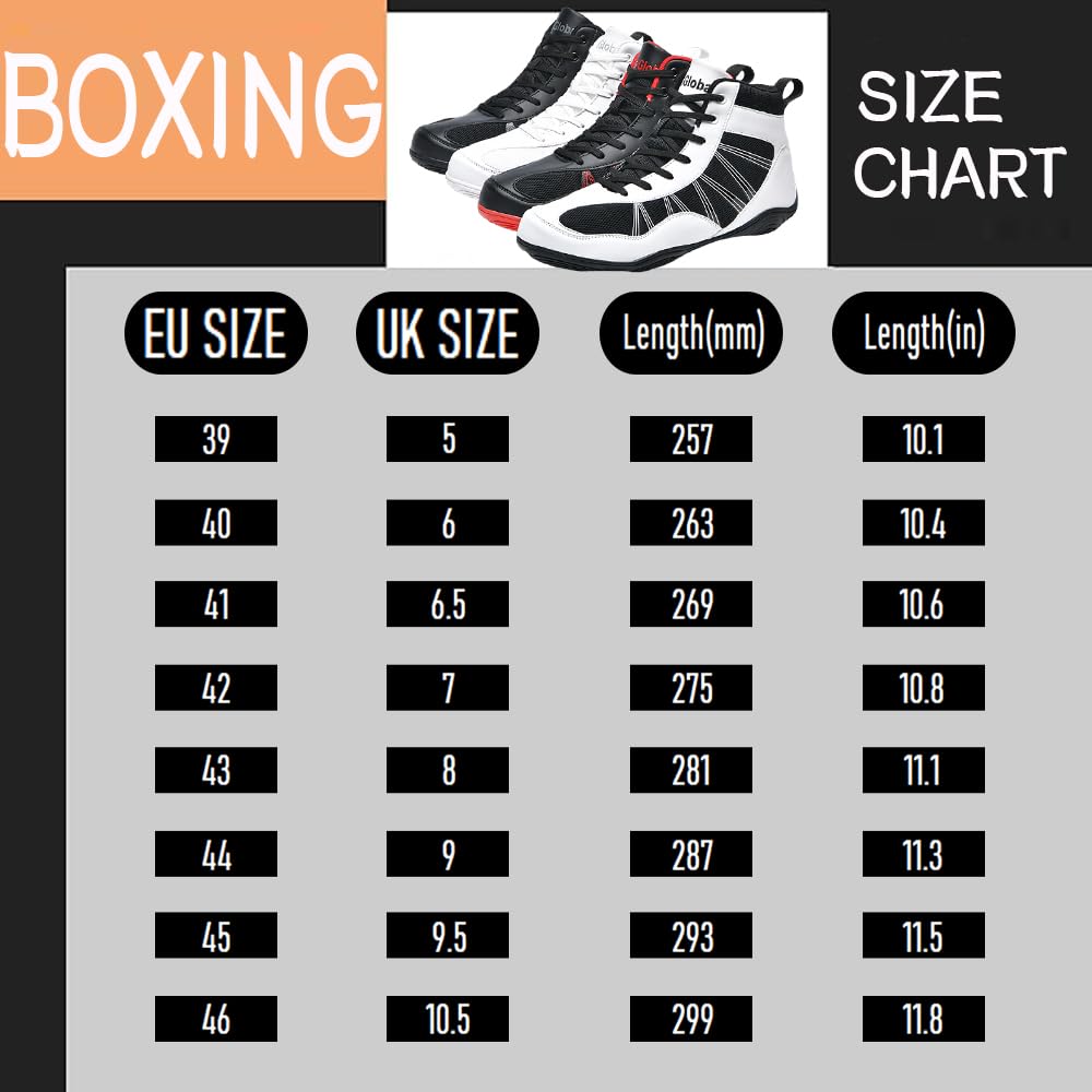 Zapatos de Boxeo para Hombres Antideslizantes Zapatillas de Lucha Libre Zapatos de Lucha Profesional Deportivos Ligeros Unisex