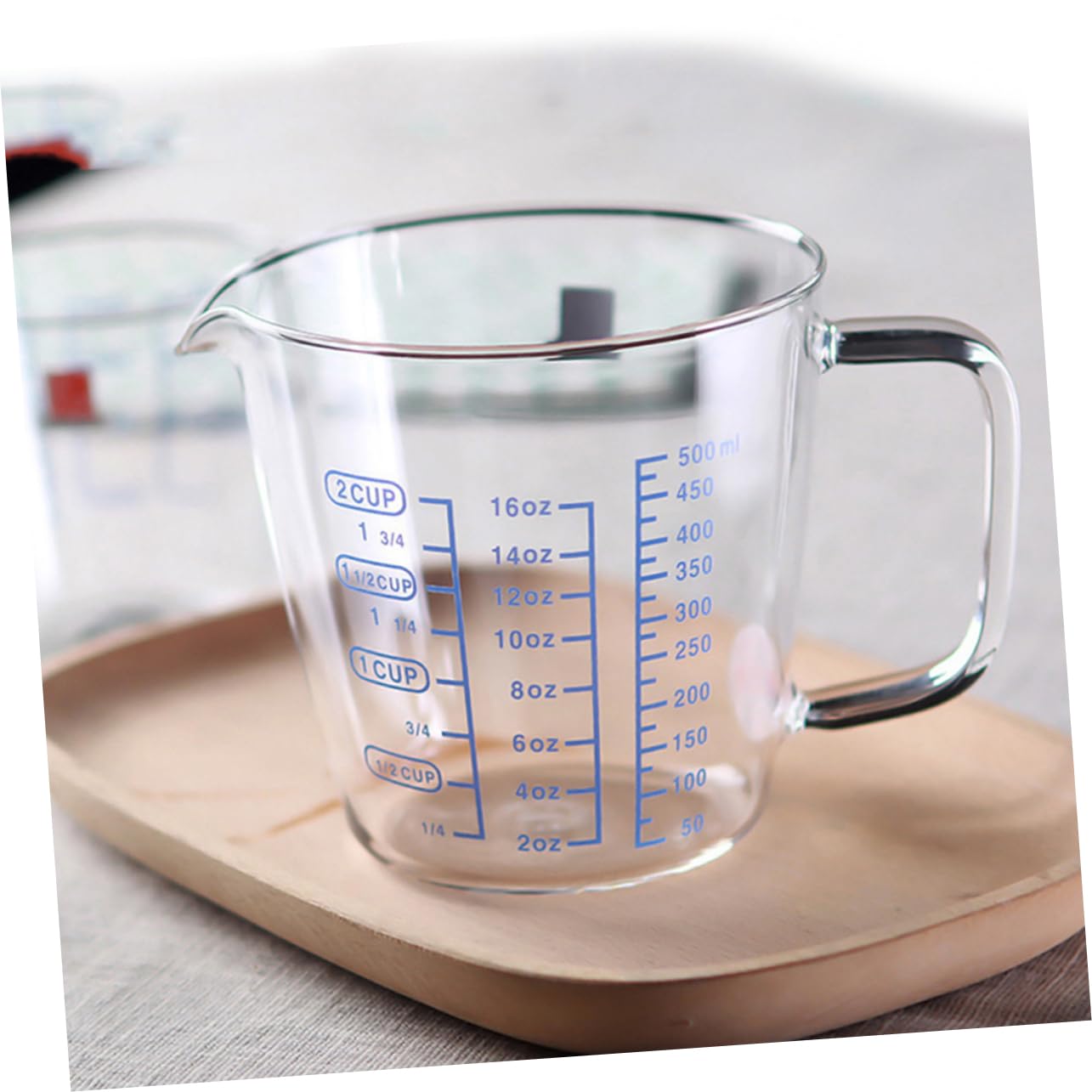 OUNONA 3 Uds Taza Medidora De Vidrio Recipiente Para Crema De Jarra De Cocina Jarra De Jarra De Jarra Pequeña Taza Medidora Taza Medidora De Vidrio Jarra De Vidrio Taza