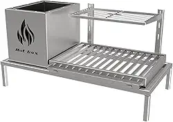 Churrasqueira Hotbox Parrilla Para Alvenaria - 1 Firebox + 1 Grelha Uruguaia