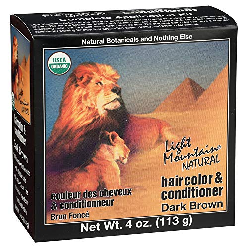 LIGHT MOUNTAIN LIGHT MOUNTAIN Natural Hair Color 3 Piece -dark Brown, 12 Ounce (187016)