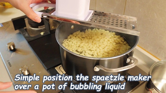 Amazon.com: Premium Grade Stainless Steel Spaetzle Maker with