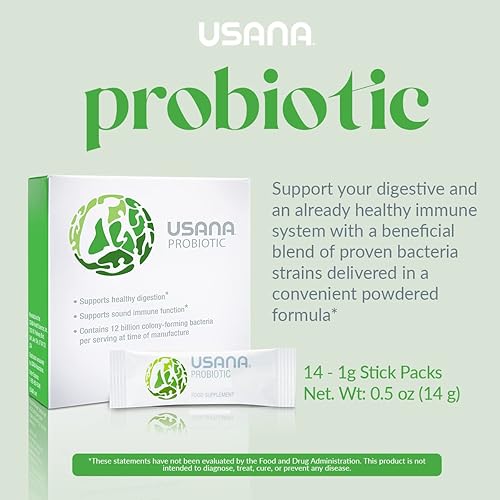 Miniatura 3 de Probióticos (14 paquetes por caja) de Usana Health Sciences