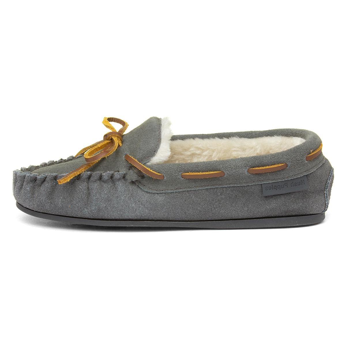 Hush Puppies Boys Addison Slipper - Grey - UK12 EU30.