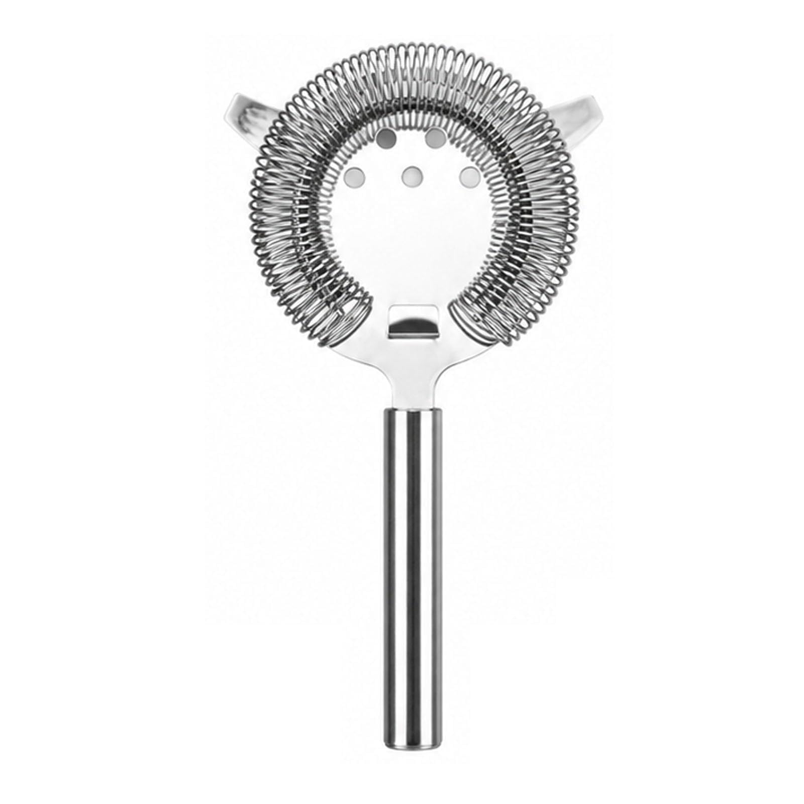 QIHAWN Stainless Steel Cocktail Strainer with Wire Spring for Home Bar
