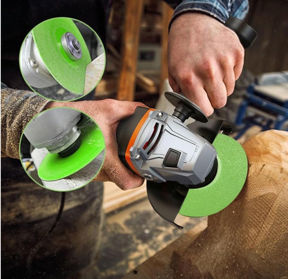 Rock Slab Grinding Disc, Diamond Grit Rock Slab Grinding Disc for Cutting and Grinding of Ceramics, Diamond Rock Slab Cutting Disc Indestructible disc for Cutting and Grinding Tile and Marble (6)