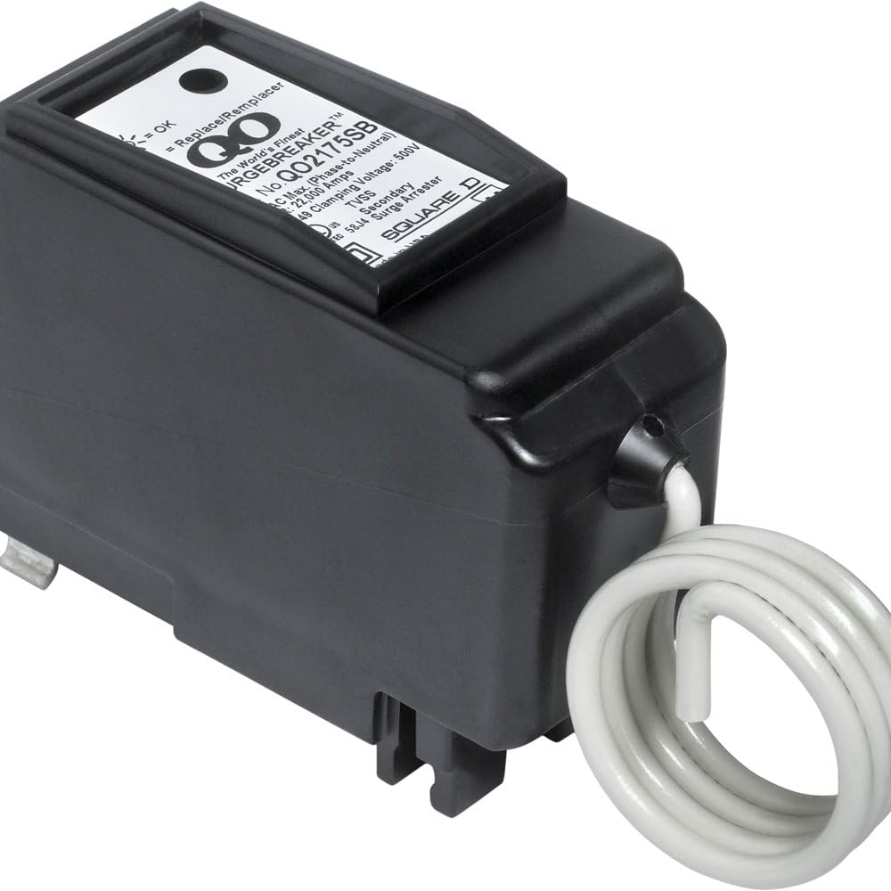 Bеѕt Rеvіеw Square D - QO2175SB QO SurgeBreaker, Surge Protection Device, 22.5kA, 120/240V, 1-Phase, 3-Wire