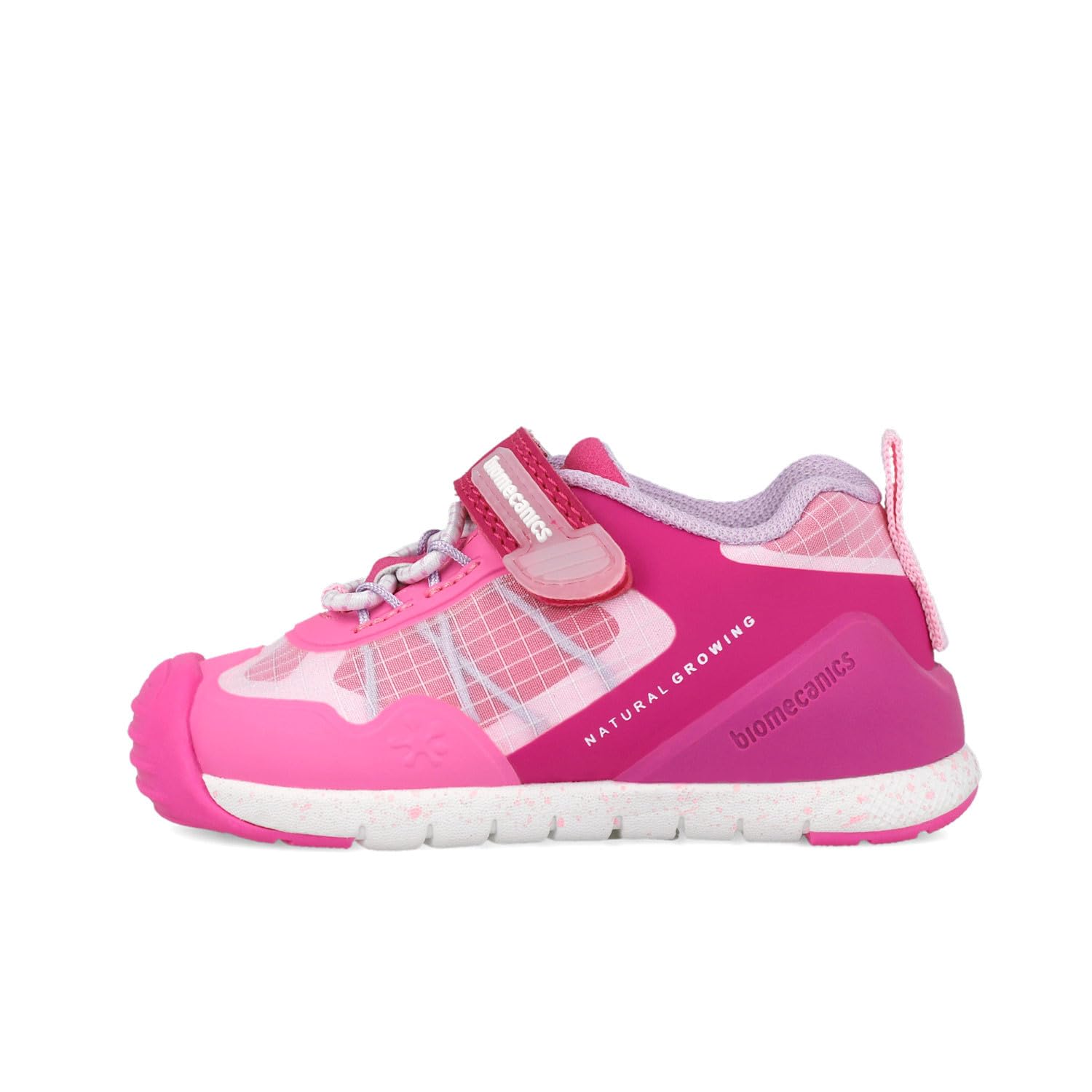 Biomecanics 251137-C | Zapatillas Deportivas Niña | Tallas 19-26 | Cierre Gancho y Bucle y Elástico | Avaladas por el IBV