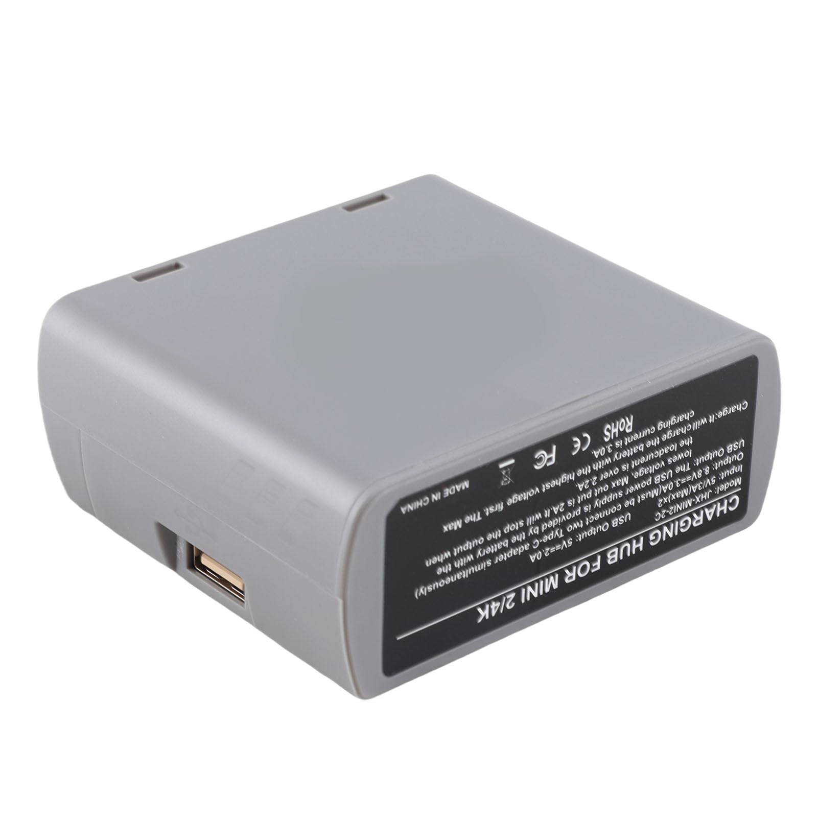 Cryfokt Chargeur de Batterie de Drone PD, Hub de Charge Rapide pour Mini 4K Mini2, Affichage Numérique Clair, Conception Portable, Voyageurs